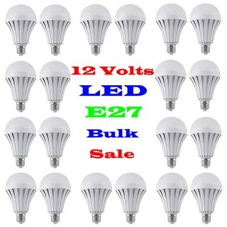 5W 12V E27 and B22 BULK SALE: 100x LED Light Bulbs. These 12V Bulbs Are Ideal For Load Shedding. NEW