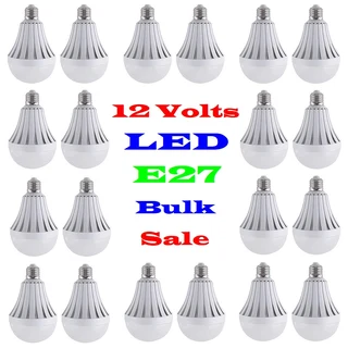 9W 12V E27 and B22 BULK SALE: 100x LED Light Bulbs. These 12V Bulbs Are Ideal For Load Shedding. NEW
