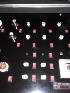 Big Aluminium Trolley Case For Testing / Displays / Demos of Light Bulbs/Tubes. Pre-Owned Product.