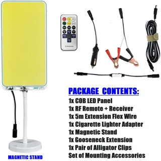 500W Portable Versatile COB LED Multifunction Panel Lights with Remote Control. Brand New Products.