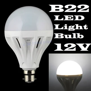 LED Light Bulbs. 9W LED 12V Light Bulbs B22 and E27. These Are 12Volts Globes. Brand New Products.