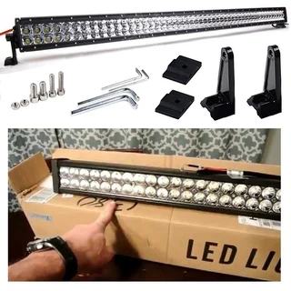LED Light Bars: 300W 10~32V Hi-Power LED Auto Light Bar Plus Wire Harness Kit. Brand New Products.