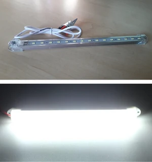 12V LED Rigid 30cm Strip Lights With On/Off Switch. Ideal For Use As Loadshedding Lamps. Brand New.