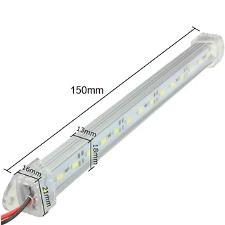 12V LED Rigid Aluminium 180mm Strip Lights. Ideal For Use As Loadshedding Lamps. Brand New Products.