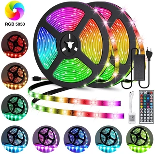 LED Strip Lights. 5metre RGB Rolls with Power Adapter, Control Box and Remote Control Kit. Brand NEW