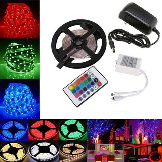 MultiColour RGB LED SMD3528 Strip Lights 12V Waterproof, Dustproof, 5 Metre Rolls Brand New Products