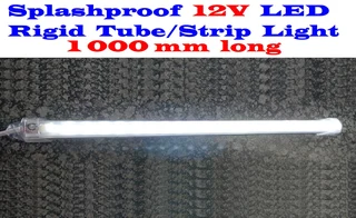 12V LED Rigid 1000mm Strip Lights With On/Off Switch. Ideal For Use As Loadshedding Lamps. Brand New