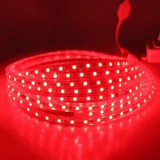 Red LED Strip Lights 12Volts Waterproof Dustproof SMD3528 in 5-metre Rolls. Brand New Products.