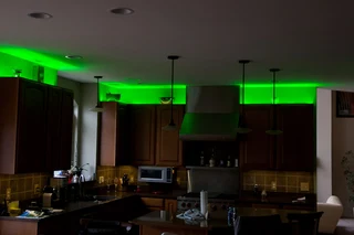 LED Strip Lights 12Volts Waterproof, Dustproof SMD5050 in GREEN 5-metre Rolls. Brand New Products.