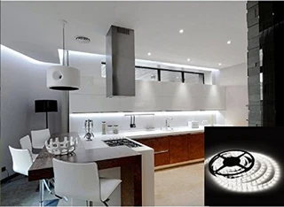 Cool White LED Strip Lights 12Volts Waterproof Dustproof SMD5050 in 5-metre Rolls Brand New Products