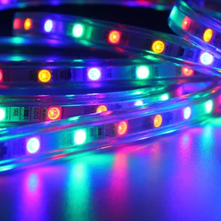 MultiColour LED RGB Strip Light 220V 100 metres Complete with Remote Control Kit. Brand New Products
