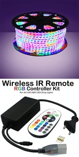 MultiColour LED RGB Strip Light 220V 100 metres Complete with Remote Control Kit. Brand New Products