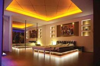 LED Strip Light, Rope Light 100metres Roll 220Volts in Bright Orange Light Colour Brand New Products