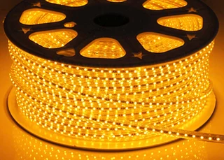 LED Strip Light, Rope Light 100metres Roll 220Volts in Bright Orange Light Colour Brand New Products