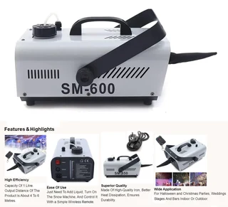 Stunning 600W Snow Making Machine, Wireless Remote Control Snowflake Maker 220V. Brand New Products.