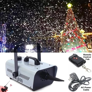 Stunning 600W Snow Making Machine, Wireless Remote Control Snowflake Maker 220V. Brand New Products.