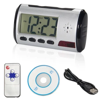 Spy Camera Clock, Remote Controlled Multi-Function DVR. Motion Sensor and More. Brand New Products.
