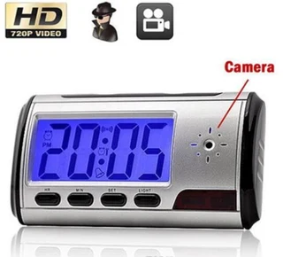Spy Camera Clock, Remote Controlled Multi-Function DVR. Motion Sensor and More. Brand New Products.