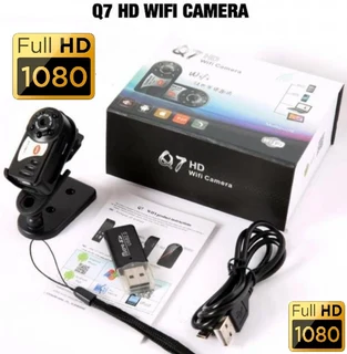 WiFi Mini Hidden Spy Camera, Portable NVR WiFi Q7 P2P Miniature Spy DVR Camera. Brand New Products.