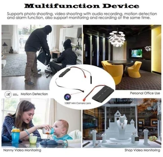 Wearable Mini WiFi Spy Camera HD Video Recorder with Motion Sensor Plus Much More. Brand New Product