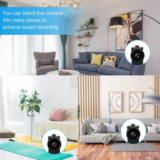 Wearable Mini WiFi Spy Camera HD Video Recorder with Motion Sensor Plus Much More. Brand New Product