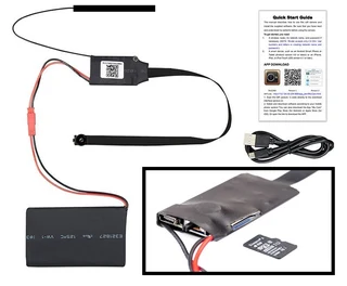 Wearable Mini WiFi Spy Camera HD Video Recorder with Motion Sensor Plus Much More. Brand New Product