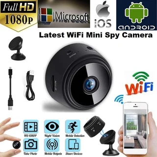 Miniature WiFi Spy Camera, Portable HD VCR DVR Camera with Night Vision, Motion Sensor and more. NEW