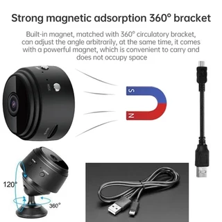 Miniature WiFi Spy Camera, Portable HD VCR DVR Camera with Night Vision, Motion Sensor and more. NEW