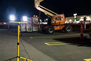 Tripod Stands: Yellow Weatherproof Compact and Durable. Ideal For Many Applications. Brand NEW.