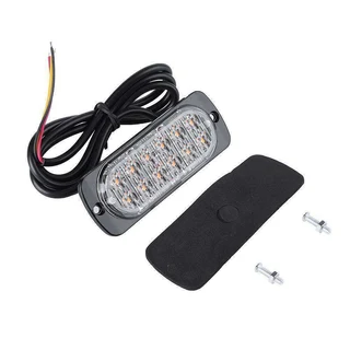 Cool White LED Flash Cluster Strobe Grille Bumper Lights Double Row 12V/24V. Brand New Products.