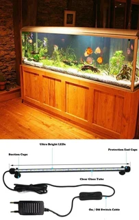 LED Submersible Tube Lamps for Aquariums, Fish Tanks, Fountains, Water Features. Brand New Products.