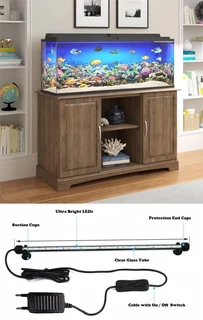 LED Submersible Tube Lamps for Aquariums, Fish Tanks, Fountains, Water Features. Brand New Products.