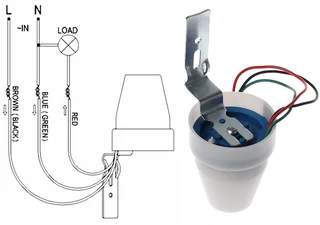 Day Night Adjustable Sensors Switches, Detectors. 220Volts and 12Volts Available. Brand New Products