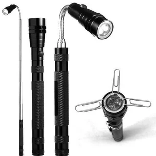 Unique Magnetic, Flexi Telescopic, Bendable Multifunctional Pick-Up-Tool LED Torch. Brand New Items.