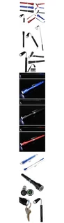 Unique Magnetic, Flexi Telescopic, Bendable Multifunctional Pick-Up-Tool LED Torch. Brand New Items.