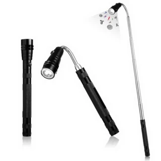 Unique Magnetic, Flexi Telescopic, Bendable Multifunctional Pick-Up-Tool LED Torch. Brand New Items.