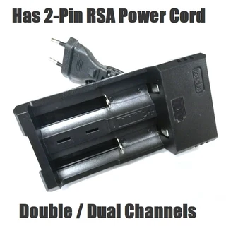 Universal Smart Battery Chargers with Adjustable Double / Dual Channels. Get One. Brand New Products