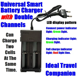 Universal Smart Battery Chargers with Adjustable Double / Dual Channels. Get One. Brand New Products