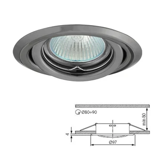 Downlight Fittings Housings. Double Ring with Tilt Swivel Function in Assorted Colours. Brand NEW.