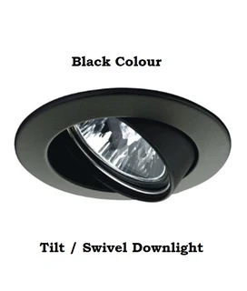 Downlight Fittings: Nouveau Classic Design with Swivel Tilt Function in Assorted Colours. Brand NEW.