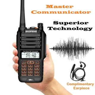 Baofeng UV-9R Plus Walkie Talkie VHF UHF Dual Band 15W Handheld Two Way Radio / Transceiver. ALL NEW