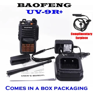 Baofeng UV-9R Plus Walkie Talkie VHF UHF Dual Band 15W Handheld Two Way Radio / Transceiver. ALL NEW