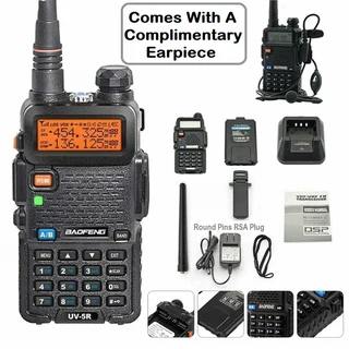 Baofeng UV-5R Walkie Talkie VHF UHF Dual Band 8W Handheld Two Way Radio / Transceiver. All Brand New