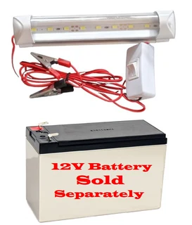 12V LED T8 Tube Lights With Wiring and On/Off Switch. Ideal For Use As Loadshedding Lamps. Brand NEW