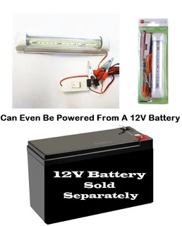 12V LED T8 Tube Lights With Wiring and On/Off Switch. Ideal For Use As Loadshedding Lamps. Brand NEW