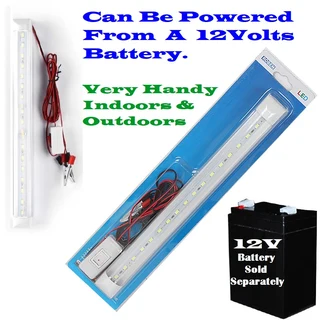 12V LED T8 Tube Lights With Wiring and On/Off Switch. Ideal For Use As Loadshedding Lamps. Brand NEW