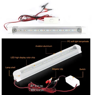 12V LED T8 Tube Lights With Wiring and On/Off Switch. Ideal For Use As Loadshedding Lamps. Brand NEW