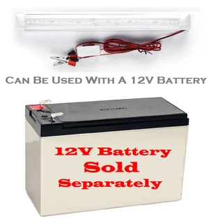 12V LED T8 Tube Lights With Wiring and On/Off Switch. Ideal For Use As Loadshedding Lamps. Brand NEW