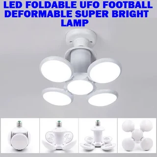 LED Lamp Foldable UFO Football Shape 220V. Unique and Novelty Deformable Design. Brand New Products.