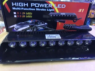 Very Long Green LED Strobe Flash Vehicle Windscreen Dashboard Warning Light. Brand NEW Products.